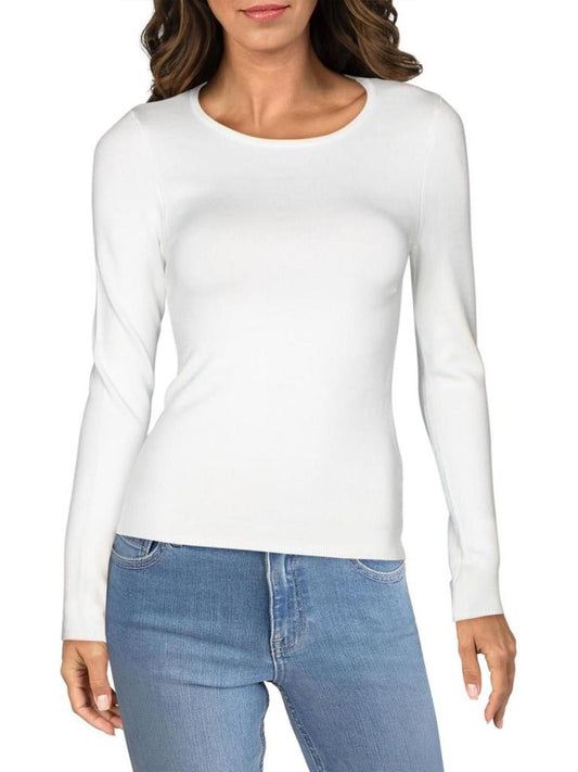 Paula Womens Cut-Out Long Sleeve Sweater