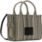 Black & White 'The Monogram Leather Small' Tote