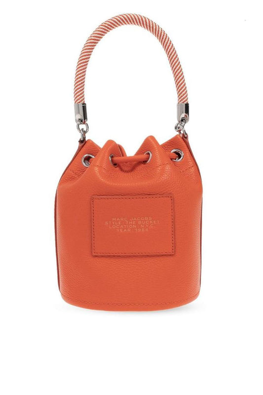 Marc Jacobs Logo Embossed Bucket Bag
