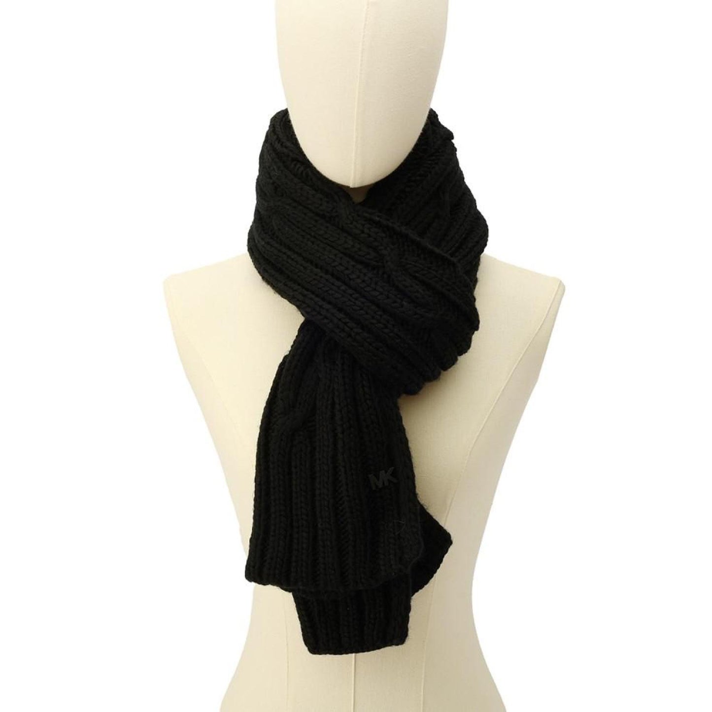 Men's Plaited Cable Scarf