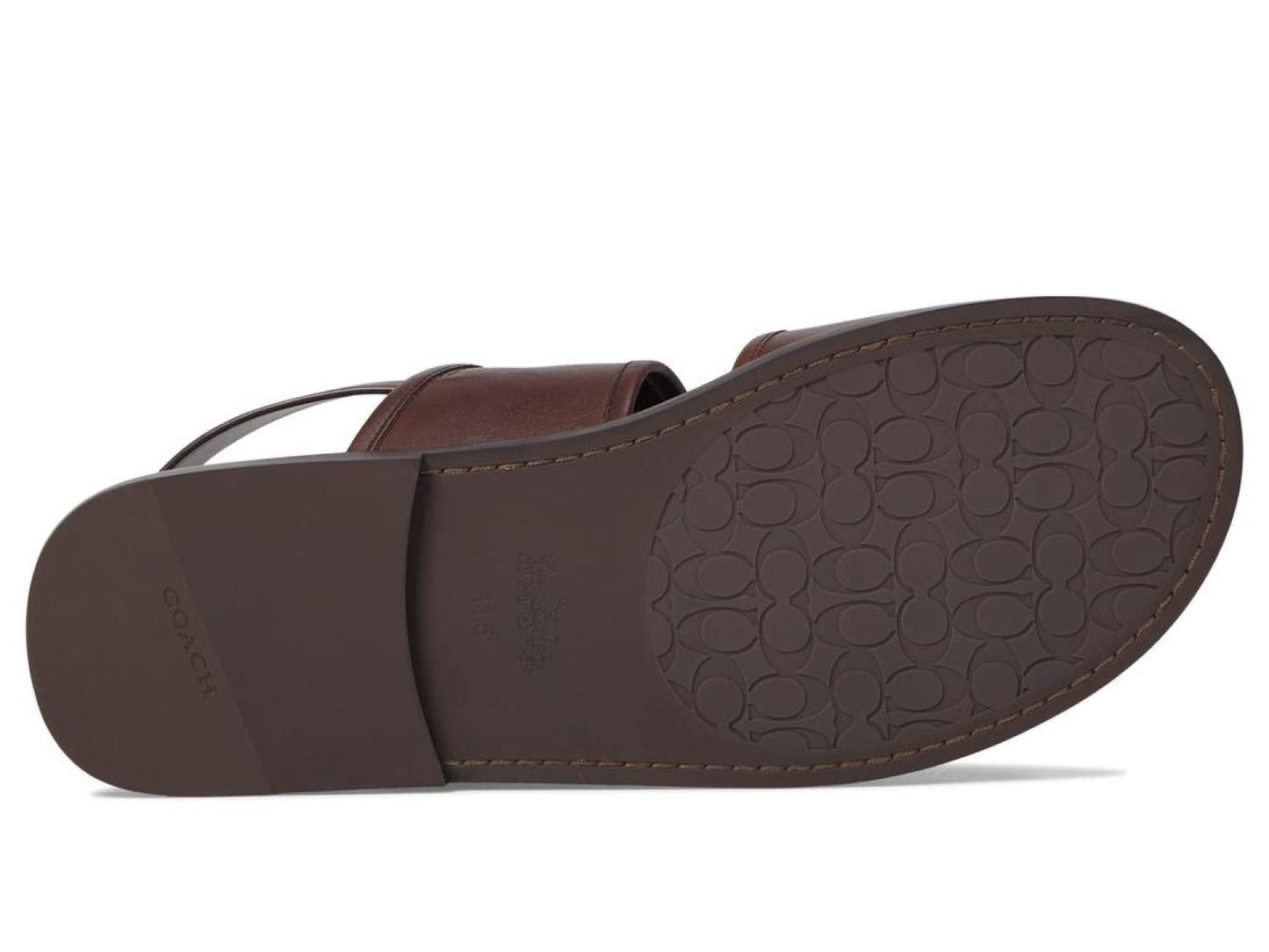 Leather Two Strap Sandal
