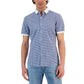Men's Slim-Fit Short-Sleeve Gingham Shirt