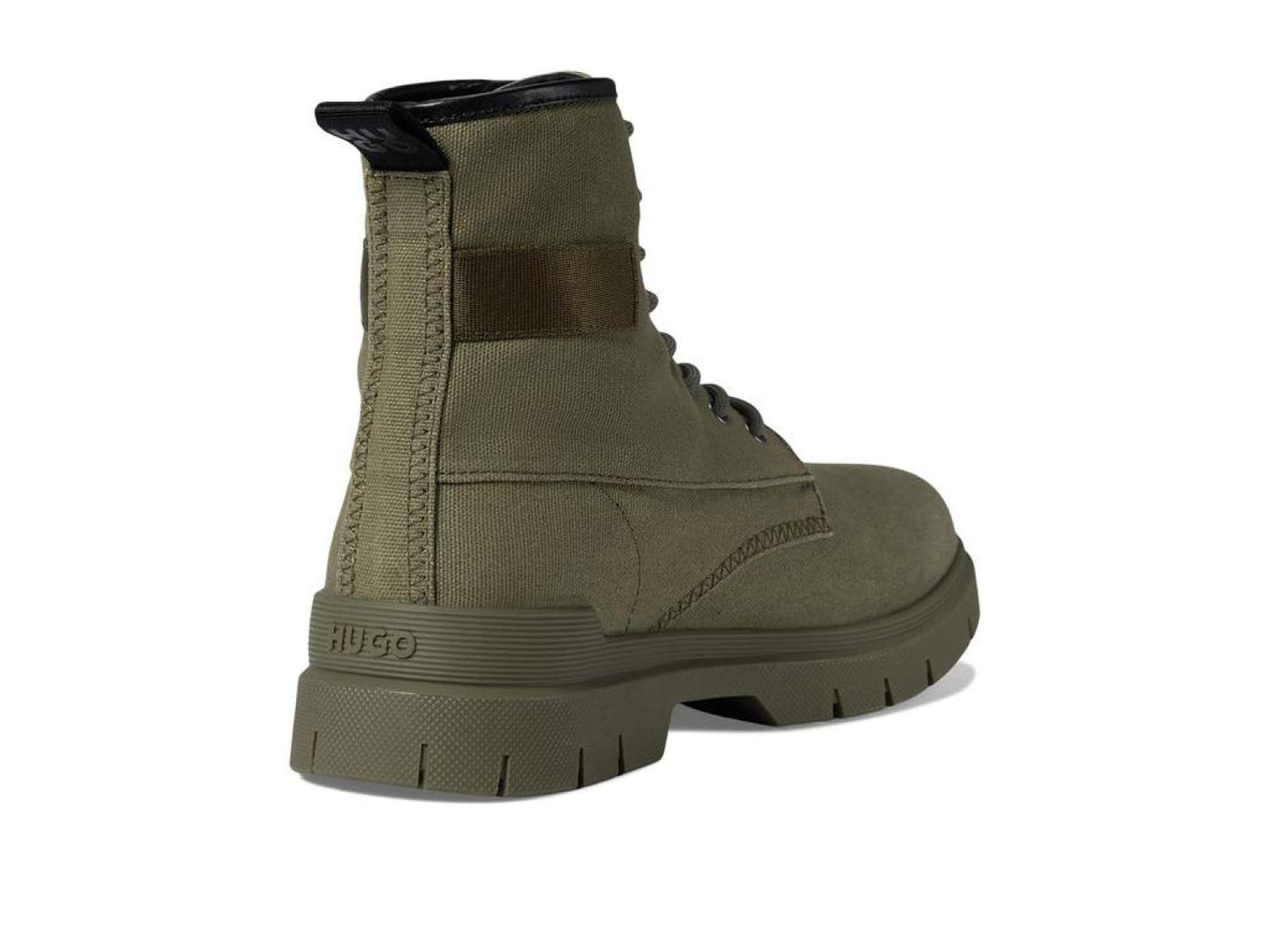 Ryan Canvas Lace-Up Boots