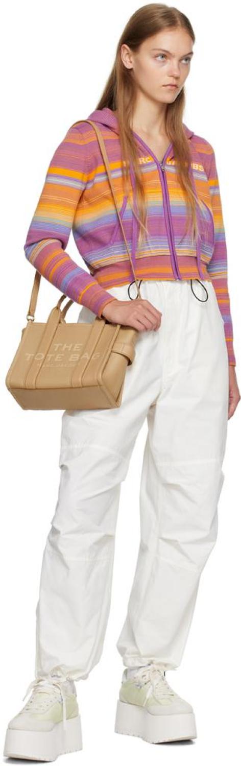 Beige 'The Leather Small' Tote