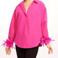 Dolvan Top In Fuchsia