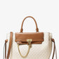Hamilton Legacy Large Logo Belted Satchel