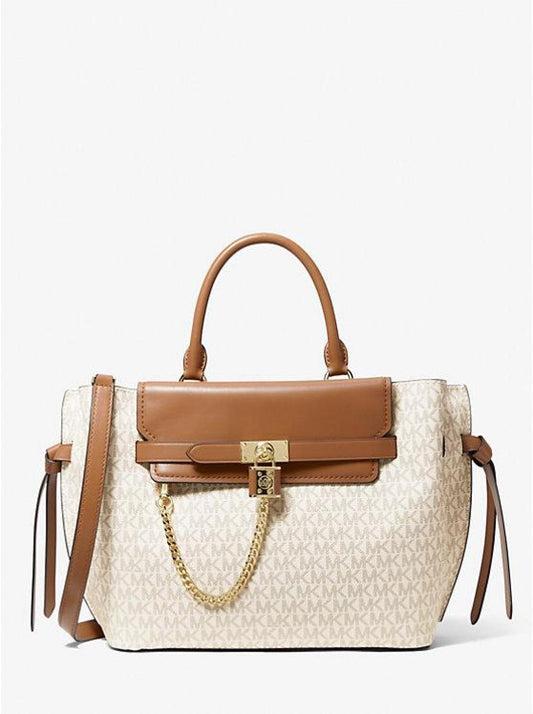 Hamilton Legacy Large Logo Belted Satchel