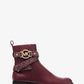 Rory Faux Leather and Logo Ankle Boot