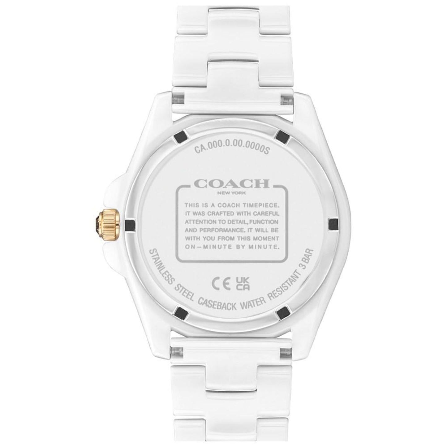 Women's Greyson Ceramic Bracelet Watch, 36mm