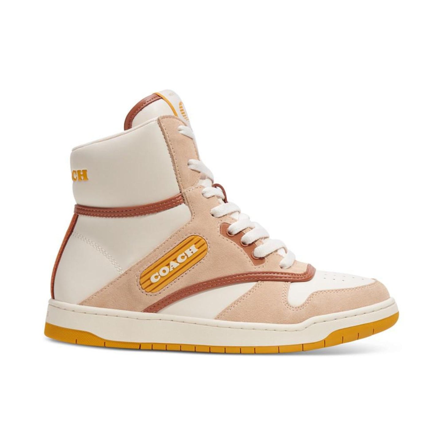 Women's C Puffy Lace Up High Top Sneakers