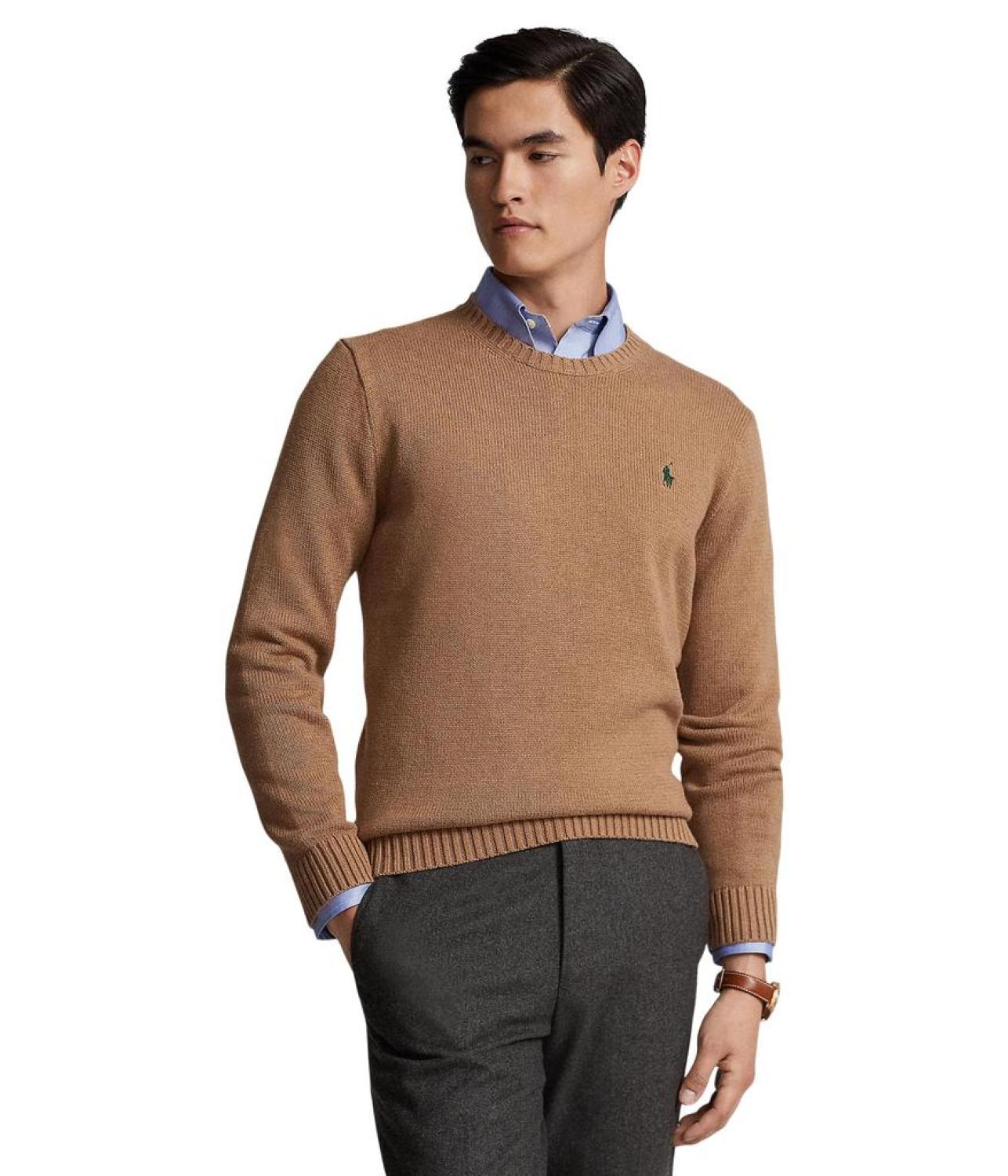 Cotton Crewneck Sweater