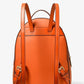 Sheila Medium Faux Saffiano Leather Backpack