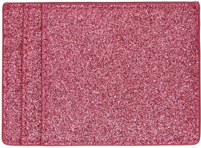 Pink 'The Galactic Glitter J Marc' Card Holder