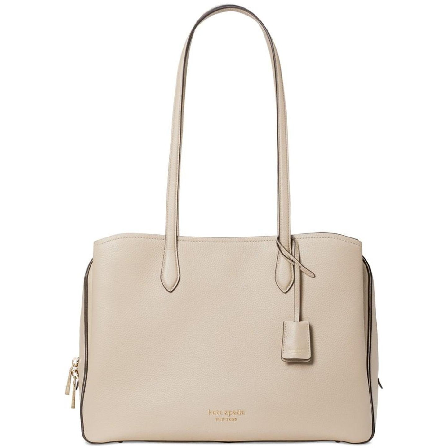 Hudson Pebbled Leather Large Work Tote
