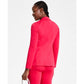 Petite Knit One-Button Blazer, Regular & Petite