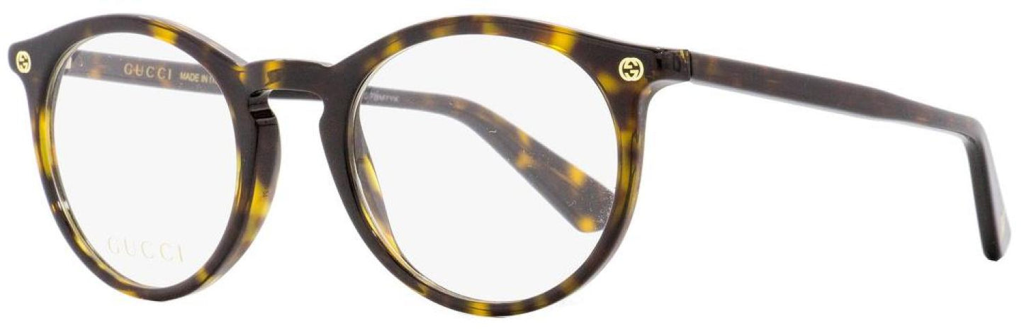 Gucci Men's  Eyeglasses GG0121O 002 Havana 49mm