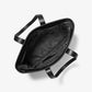 Varick Snake Embossed Leather Tote Bag