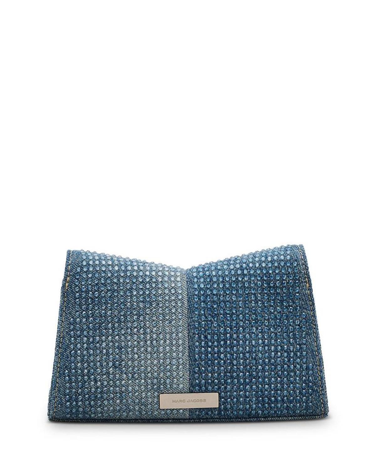 The Crystal Denim St. Marc Chain Wallet