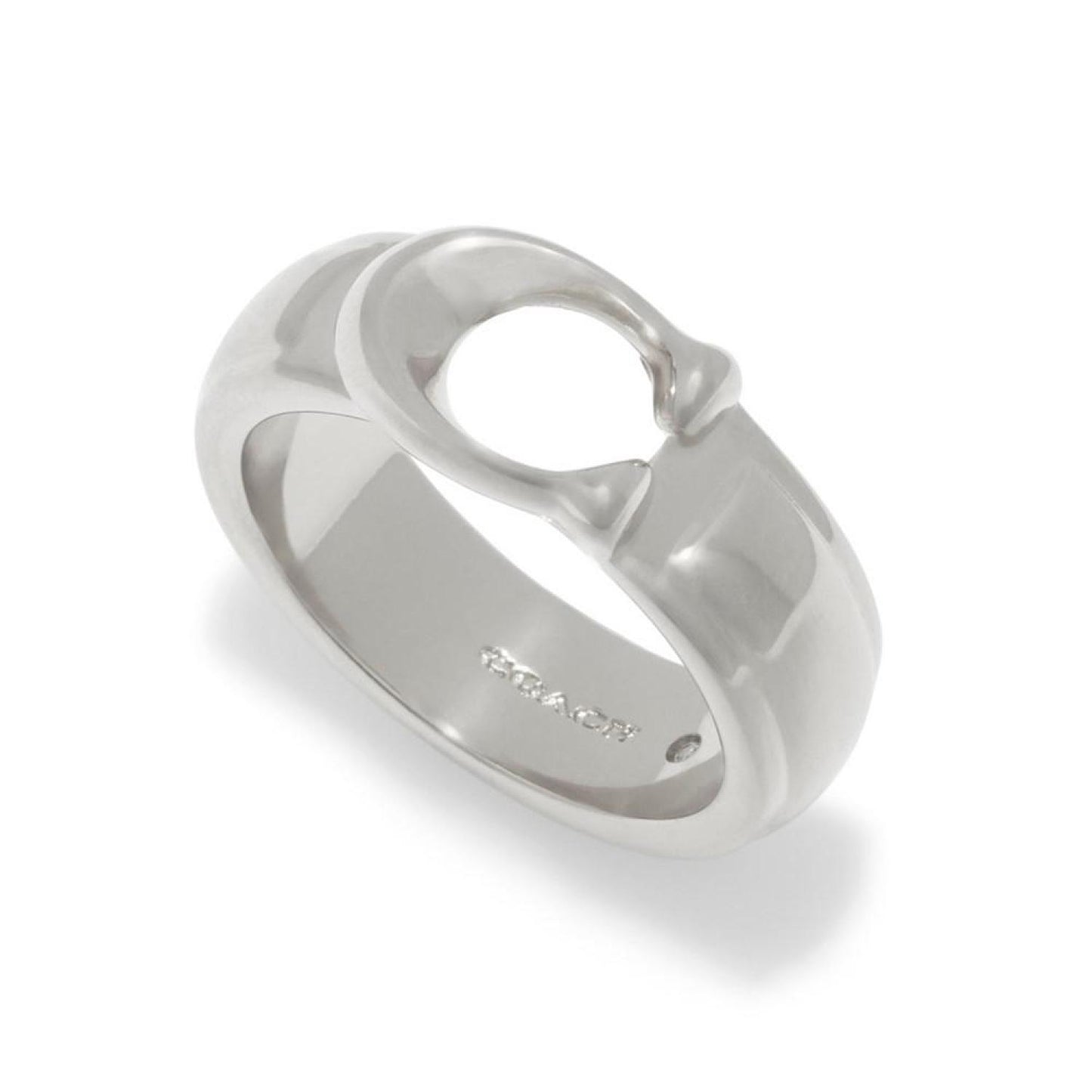 Signature Tabby Sculpted C Band Ring