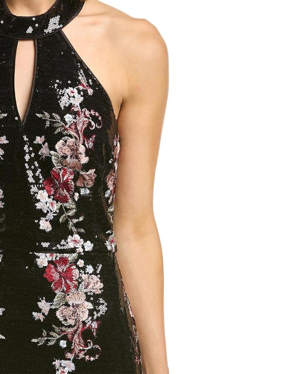 Marchesa Notte Sequin Gown