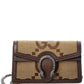 Gucci Dionysus Super Mini Jumbo GG Canvas & Leather Shoulder Bag