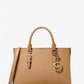 Charlotte Medium 2-in-1 Saffiano Leather and Logo Tote Bag
