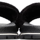 Black 'The Terry Slide' Sandals
