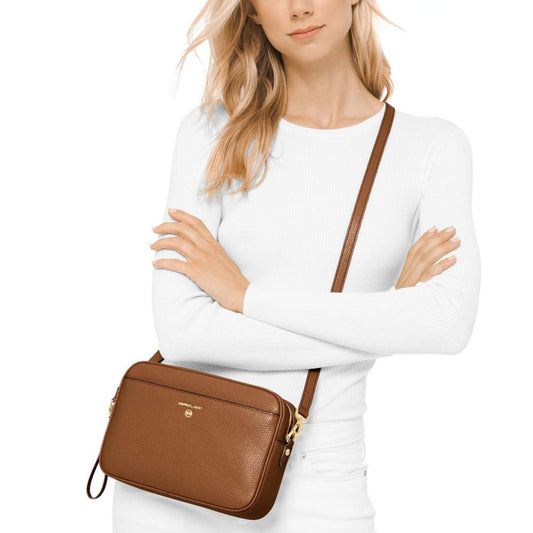 Jet Set Charm East West Leather Camera Crossbody