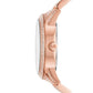 Women's Bradshaw Multifunction Rose Gold-Tone Stainless Steel Bracelet Watch 42mm