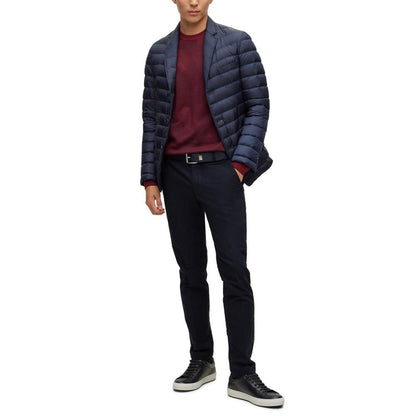 Men's Two-Tone Monogram Sweater