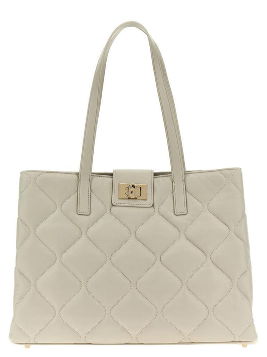 Furla 1927 Quilted Medium Shopping Bag