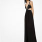 Sequined Viscose Jersey Bikini Gown