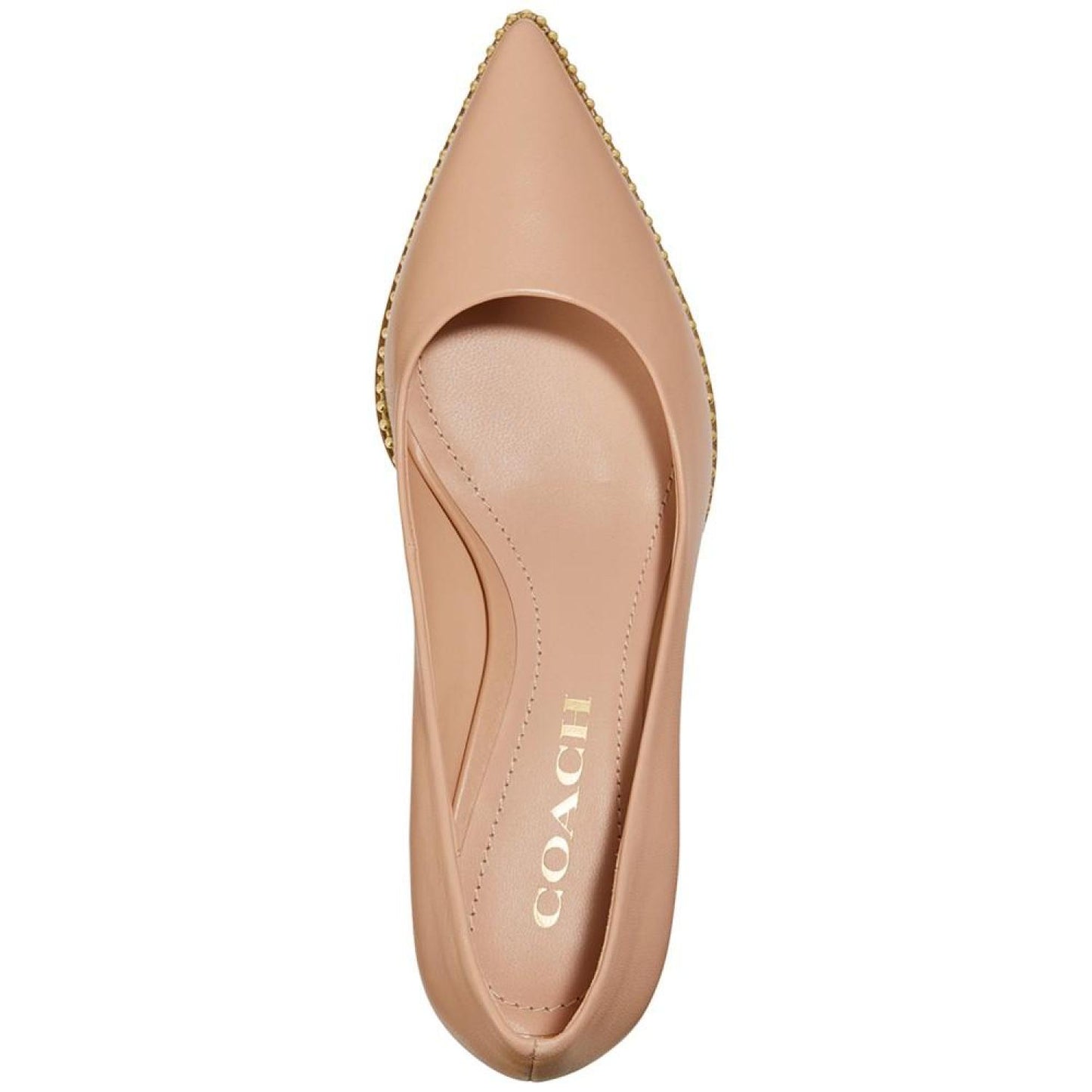 Women's Jackie Kitten-Heel Beadchain Pumps