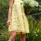 Henrietta Dress In Buttercup Petal