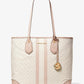 Eva Large Logo Stripe Tote Bag