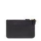Coach Logo Plaque Small Wristlet Wallet