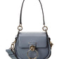 Chloé Tess Small Leather & Suede Shoulder Bag