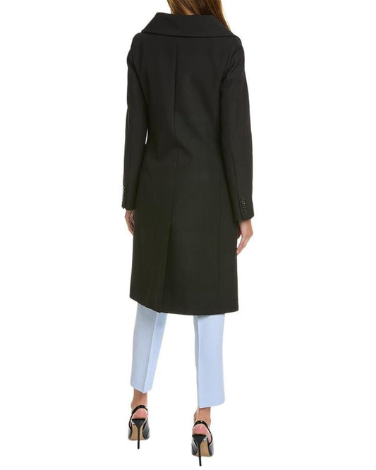 Michael Kors Gab Portrait Wool-Blend Coat