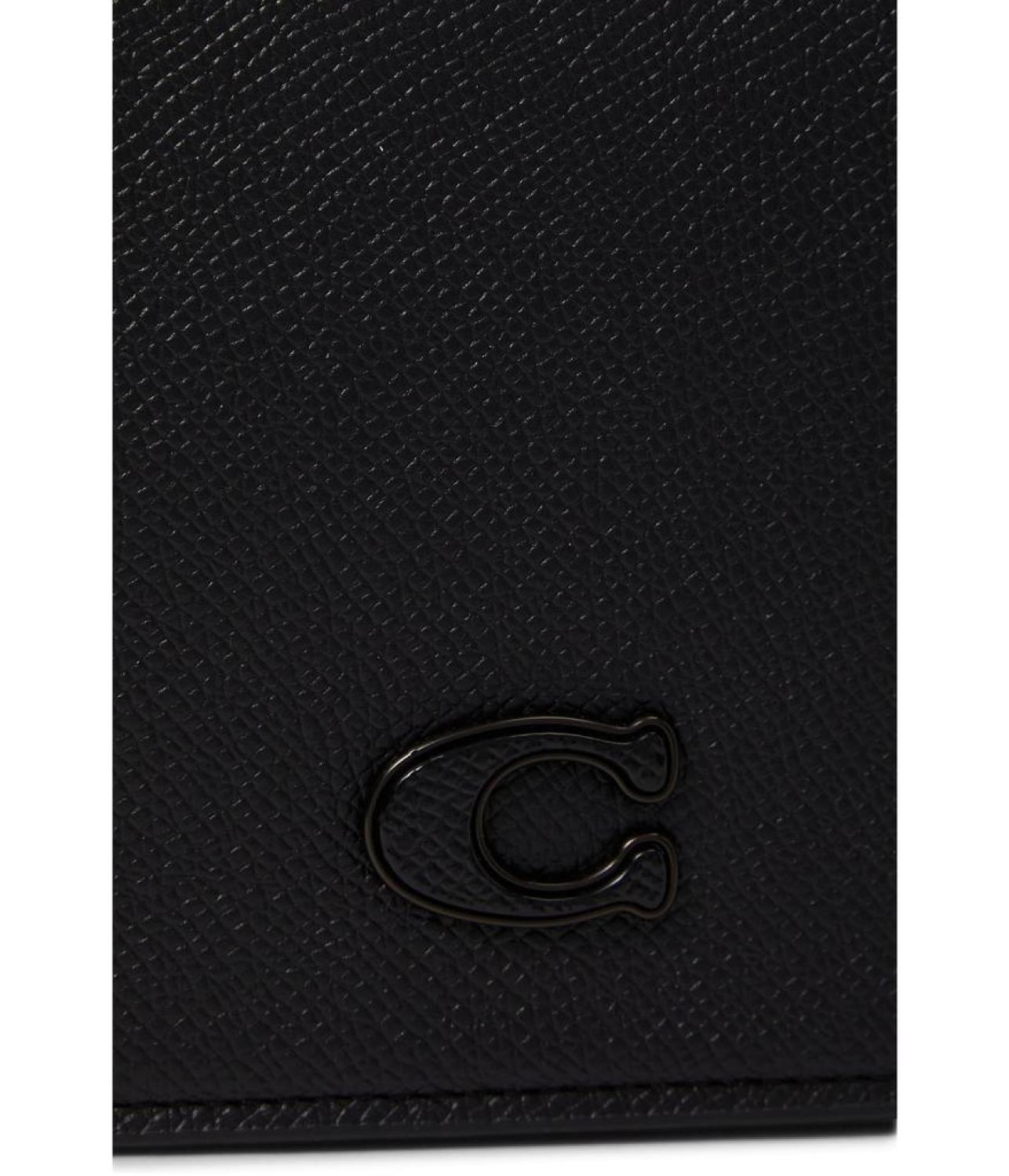 Pouch Bag in Cross Grain Leather