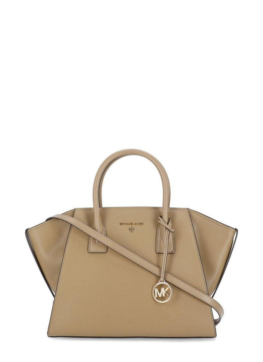 Michael Michael Kors Avril Logo Plaque Tote Bag