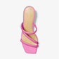 Celia Patent Kitten Sandal