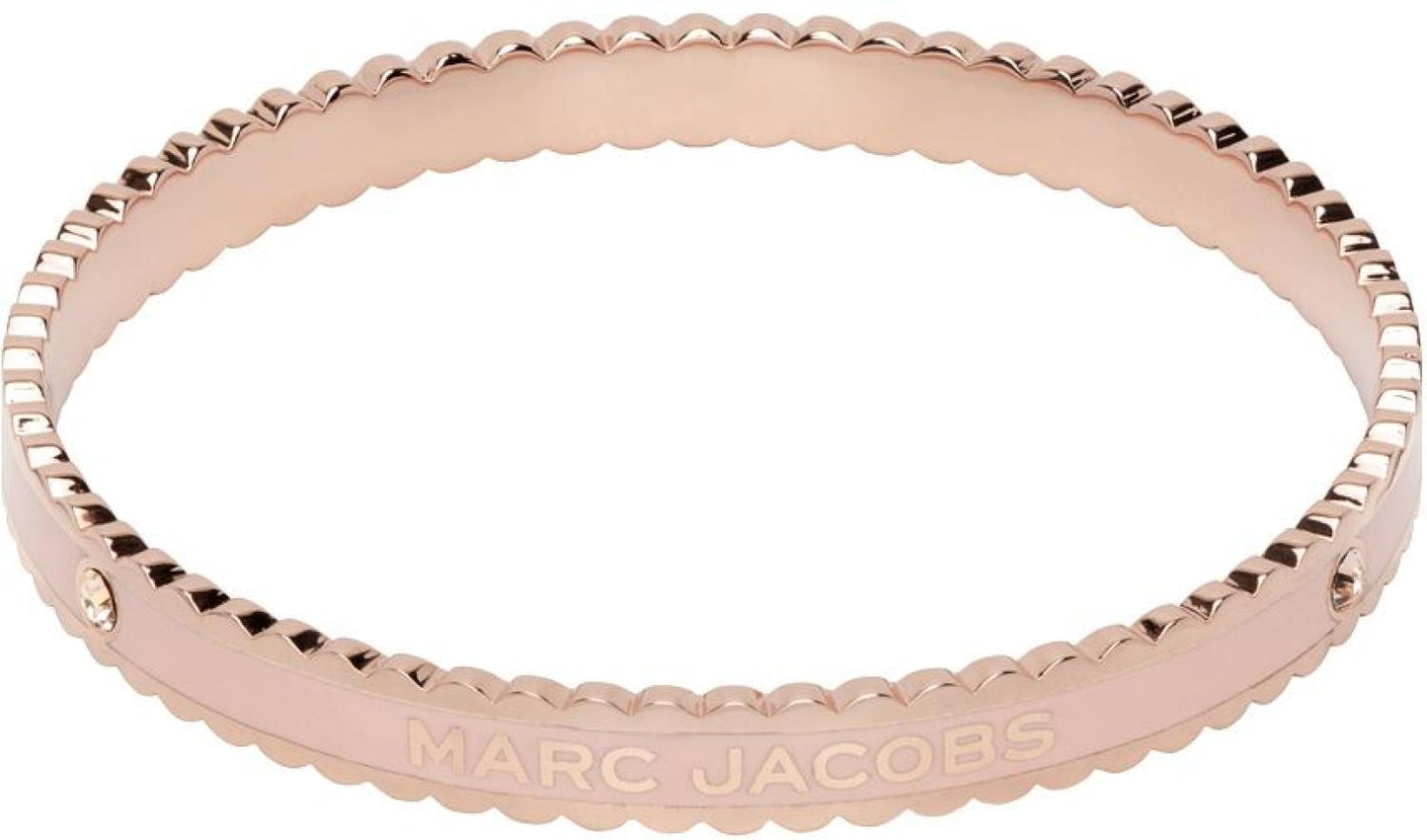 Rose Gold 'The Scallop Medallion' Bracelet