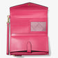 Jet Set Large Signature Logo Envelope Wristlet