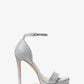 Jordyn Embellished Glitter Chain Mesh Platform Sandal