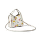 Knott Tulip Toss Embossed Pebbled Leather Medium Crossbody Tote