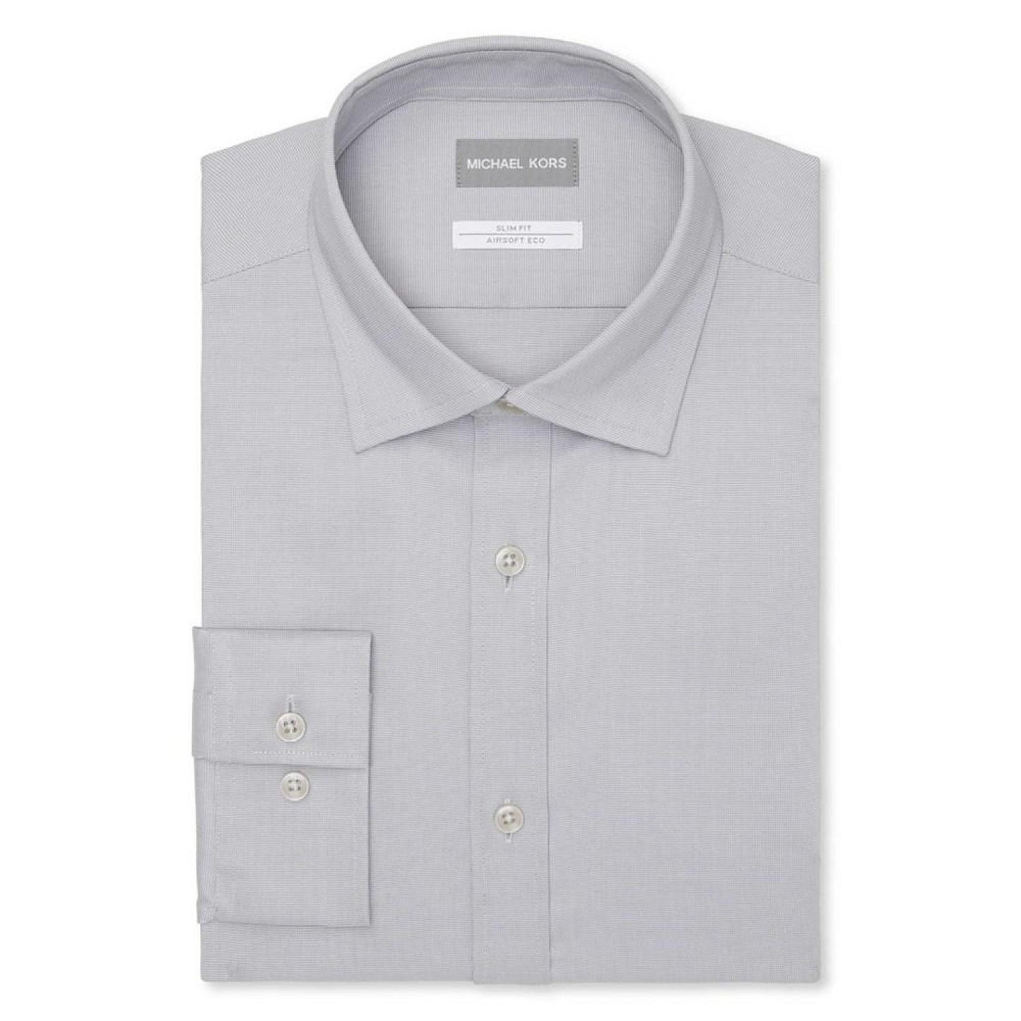 Men's Airsoft Eco Slim Fit Untucked Dress Shirt