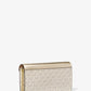 Jet Set Travel Small Signature Logo Clutch Crossbody Bag