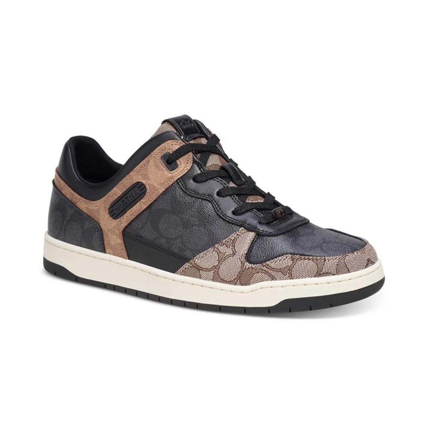 Men's C201 Low-Top Sneakers in Signature Canvas