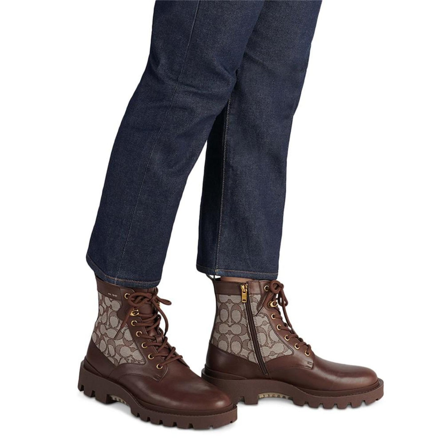 Men's CitySole Leather and Signature Jacquard Boot