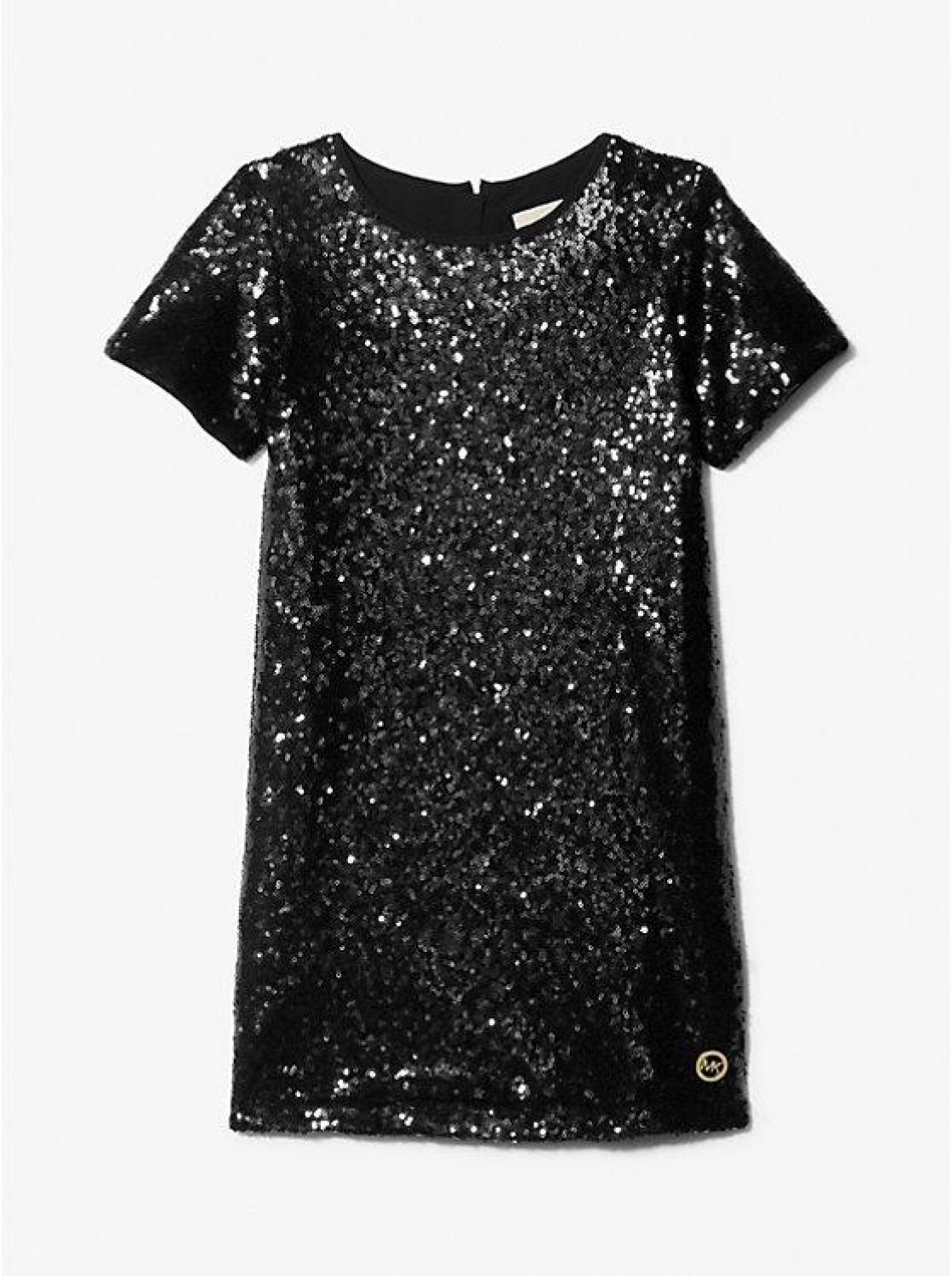 Sequined T-Shirt Dress